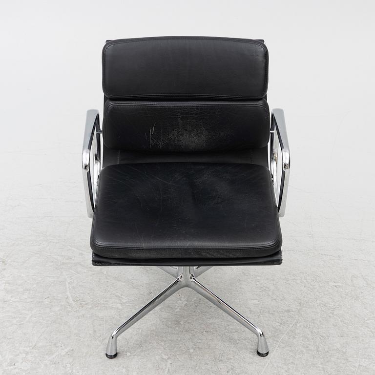 Charles & Ray Eames, an 'EA208 Soft Pad Chair' swivel chair, Vitra, 2010's.