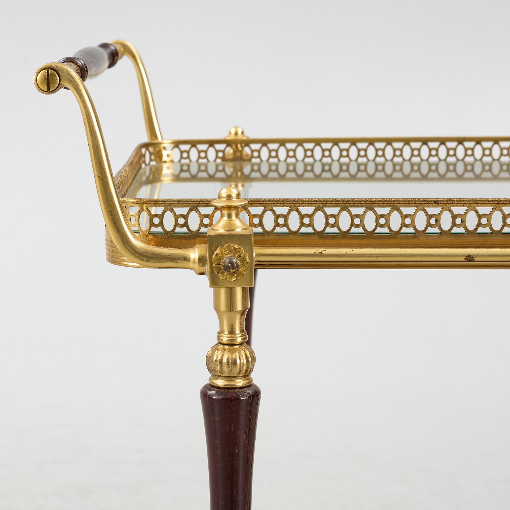 Serving cart, second half of the 20th century.