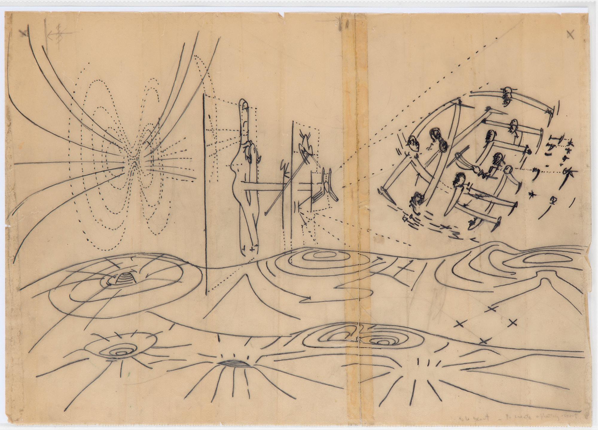 Roberto Matta, Utan titel (Salamander).