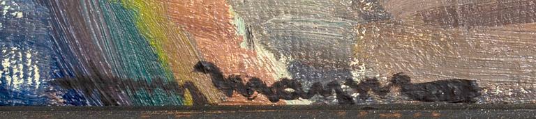 Henry Mayne, a signed oil on board.