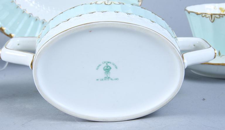 KAFFESERVIS, 37 delar, porslin, Derby, England.