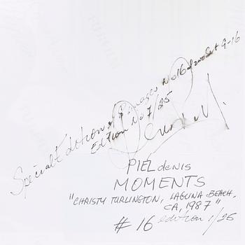 DENIS PIEL, C-Print, 8 st, sign o numr 1/25 a tergo.