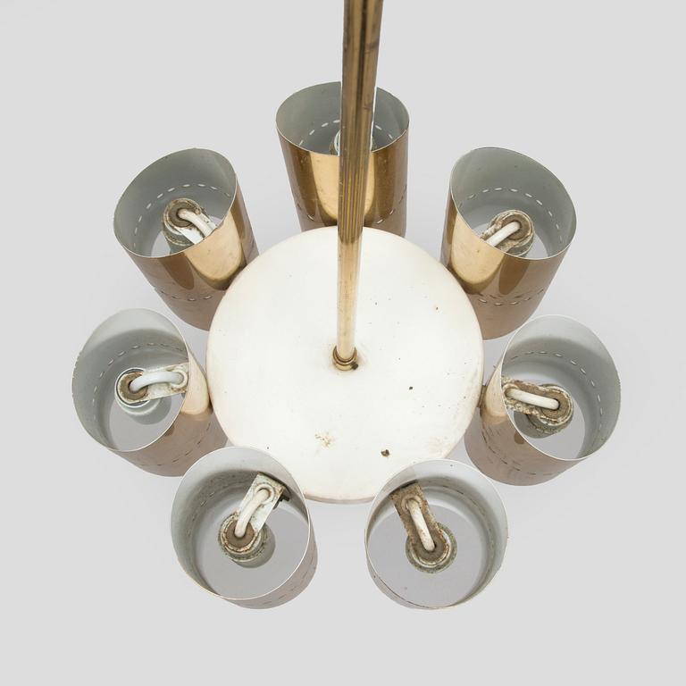A 1960s/70s pendant light.
