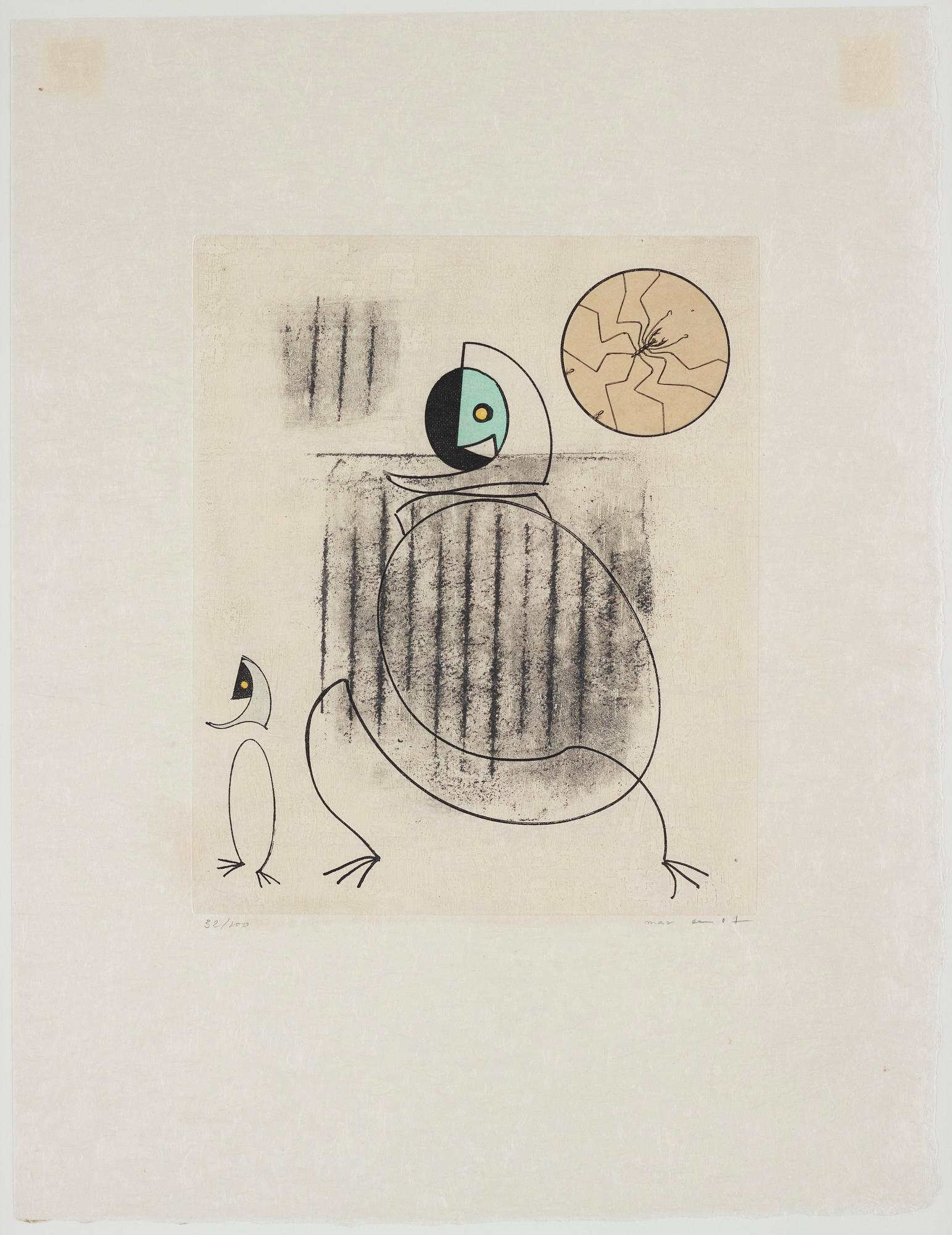 Max Ernst, "Oiseaux en Péril".