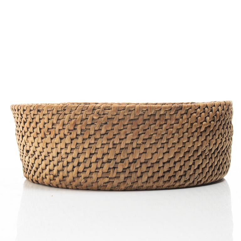 Root baskets, 3 pcs, folk art, 19th century.