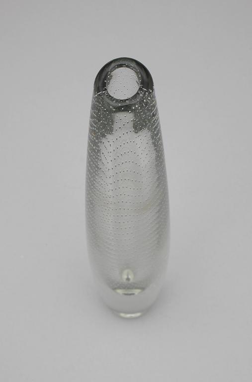 VAS, glas, Gunnel Nyman, Nuutajärvi Notsjö. Sign.