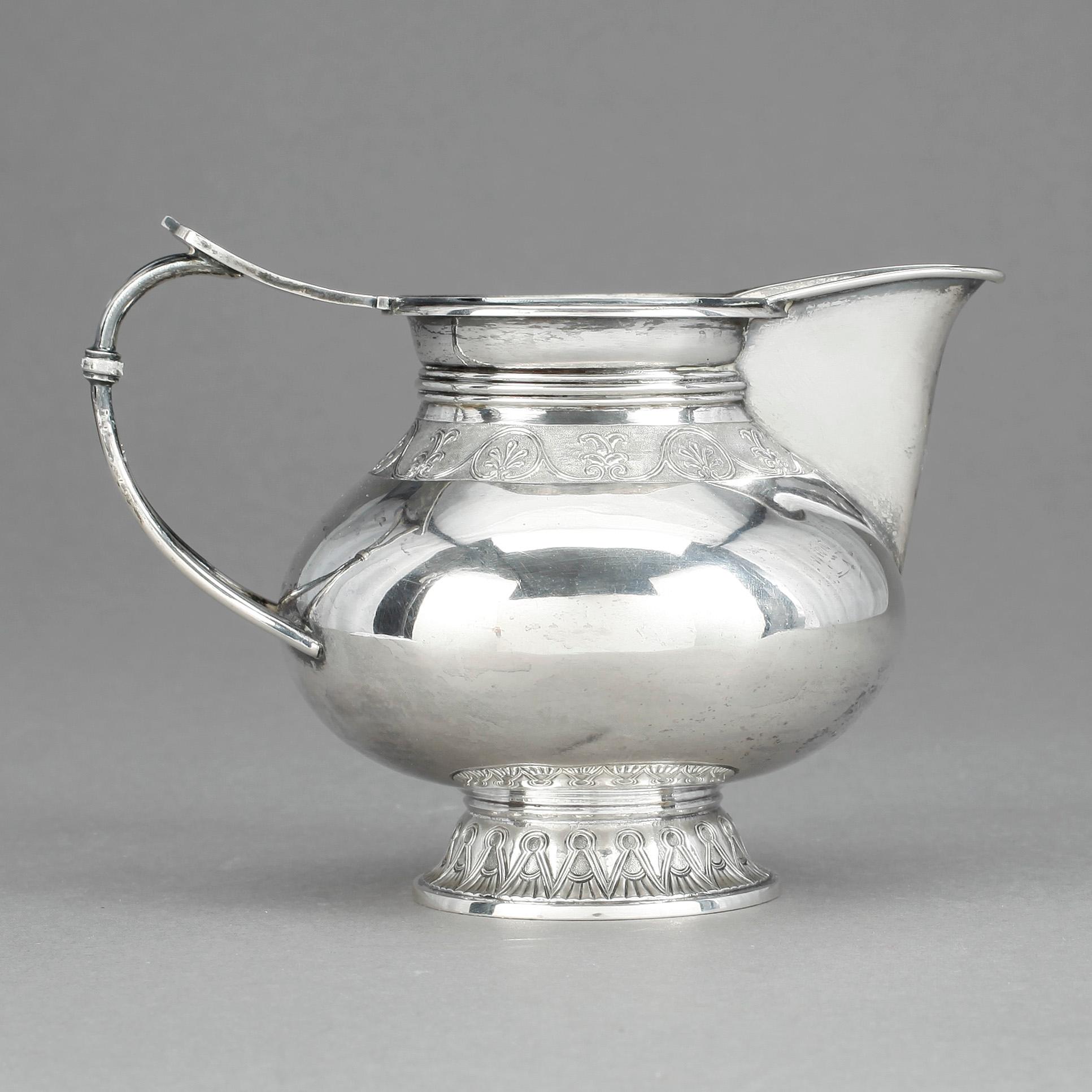 KANNA, silver, Simon Groth, Danmark, omkring 1900.