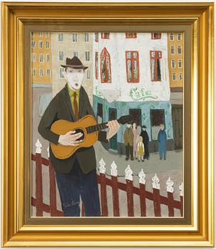 Pelle Åberg, Street Musician.