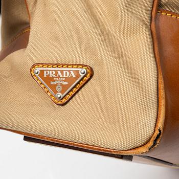 Prada, tote bag.