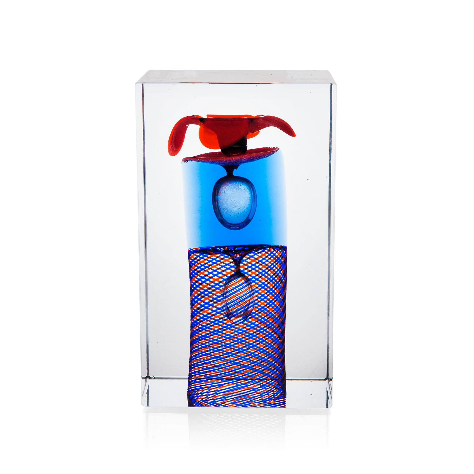 Oiva Toikka, A GLASS CUBE.