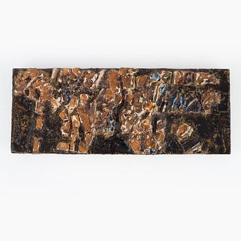 Teddy Sempinski, a wall relief, dated 1965.