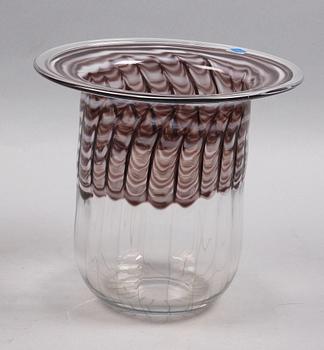 VAS, glas, Kerttu Nurminen, Notsjö Finland Sign.