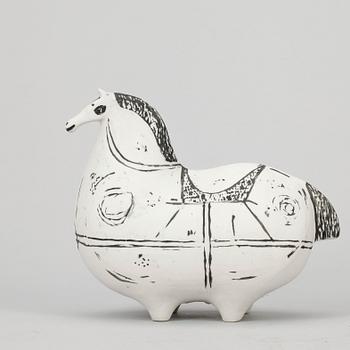 FIGURIN, stengods, "Springare", Stig Lindberg, Gustavsberg, tillverkad mellan 1952-1972.
