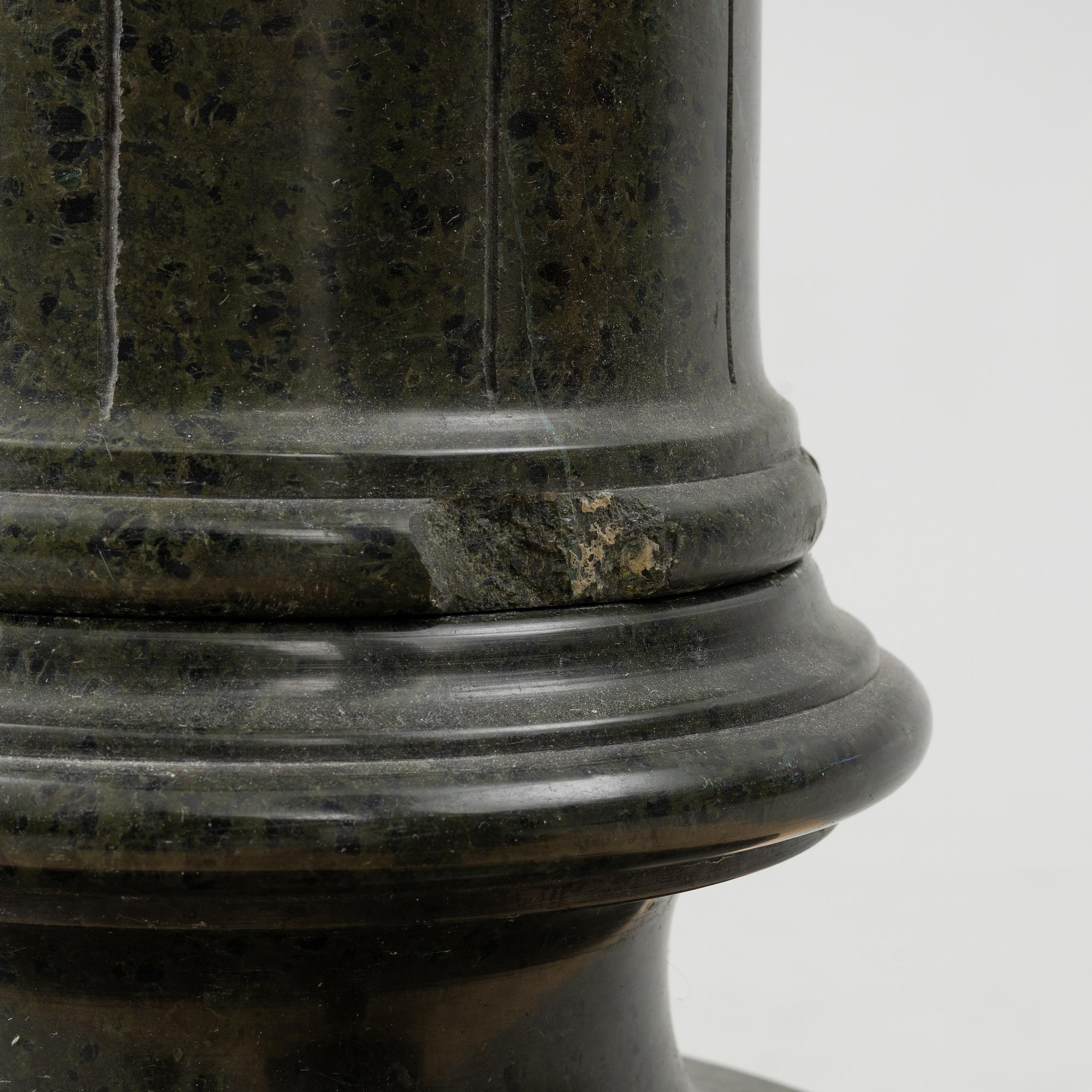 Two Pedestals, around the year 1900.