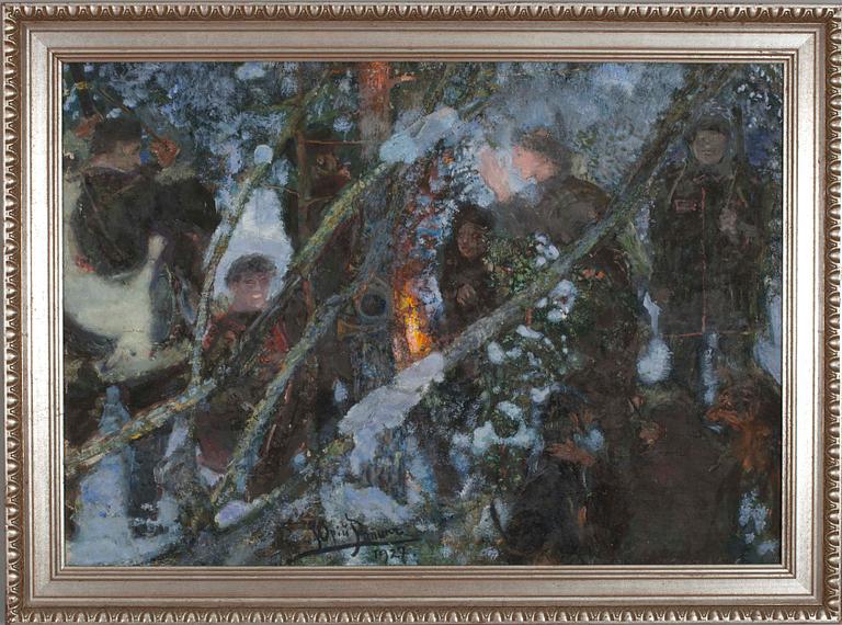 JURI ILICH REPIN, olja på duk, sign. och dat. 1927.