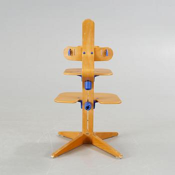 A child chair by Peter Opsvik for Stokke, late 20th century.