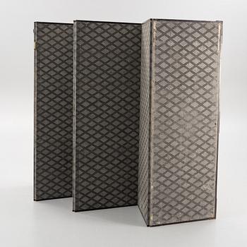 A Japanese six fold screen, probably 19th century.