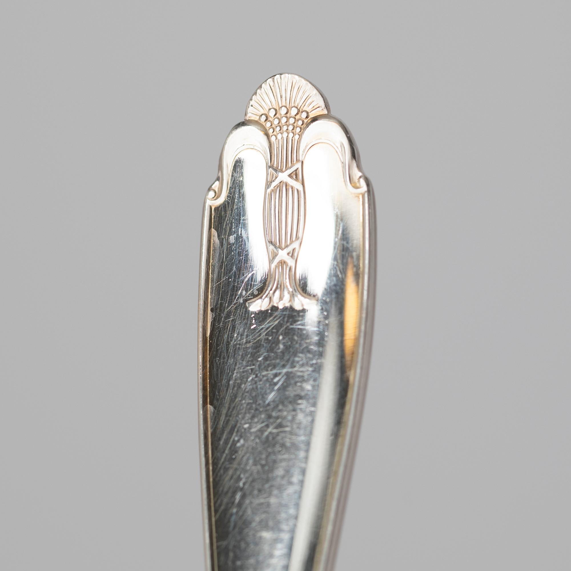 Cutlery service, 60 pieces, silver, "Vasa", GAB, Stockholm, 1980s-90s.
