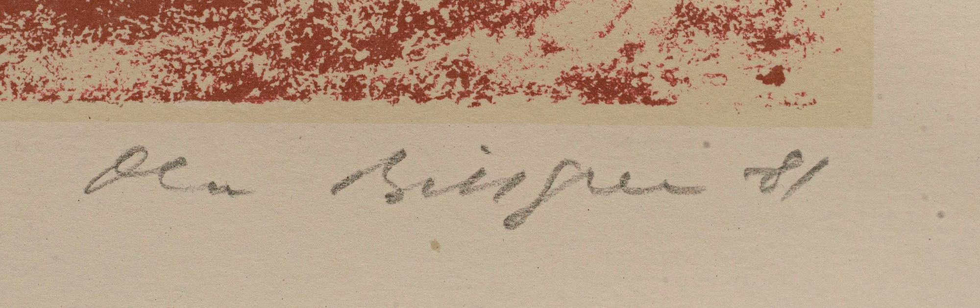 A PRINT BY OLA BILLGREN,