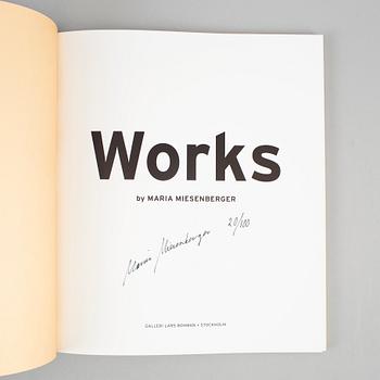 Maria Miesenberger, Bok med fotografi, "Works by Maria Miesenberger", Signerad och numrerad 20/100.