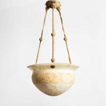 An early 20th century ceiling lamp.