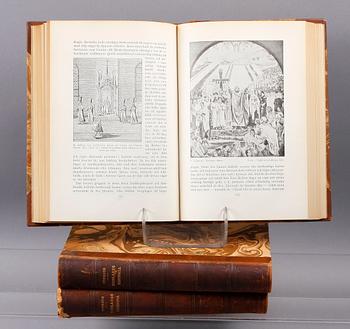 BÖCKER, 3 vol, Rysslands Historia, Dumrath, 1927.