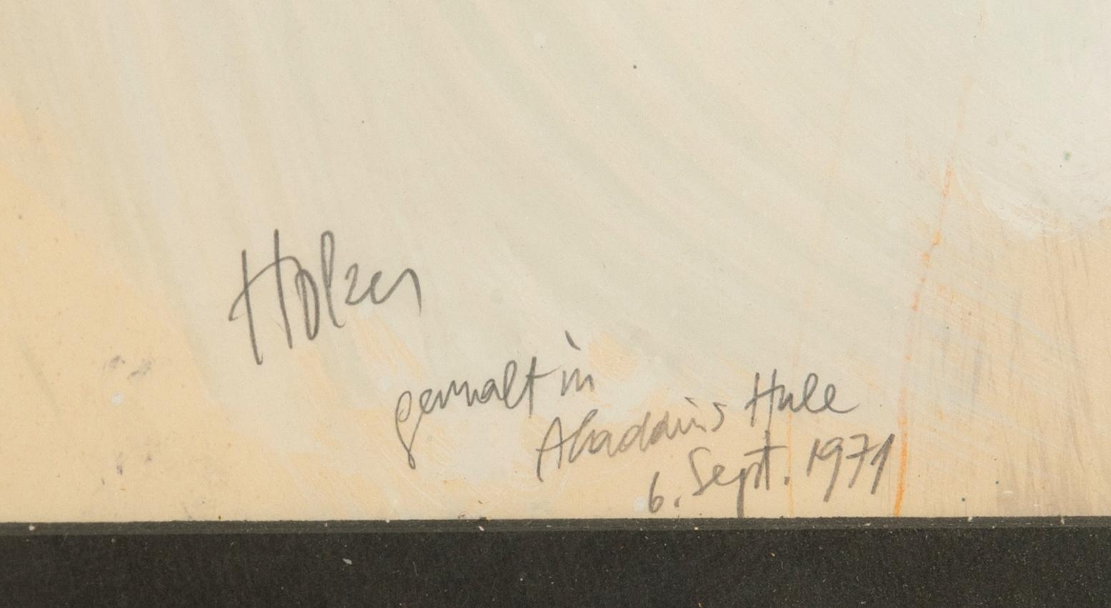 Adi Holzer, "Melancholy".