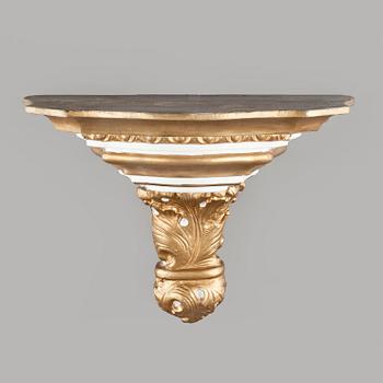 VÄGGKONSOL, eklekticism, 1800-tal.