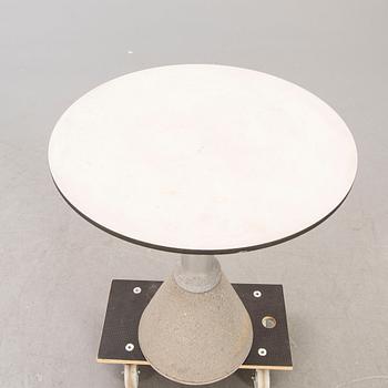 A Konstantin Grcic, concrete "Table one bistro" table for Magis, Italy, 2000s.