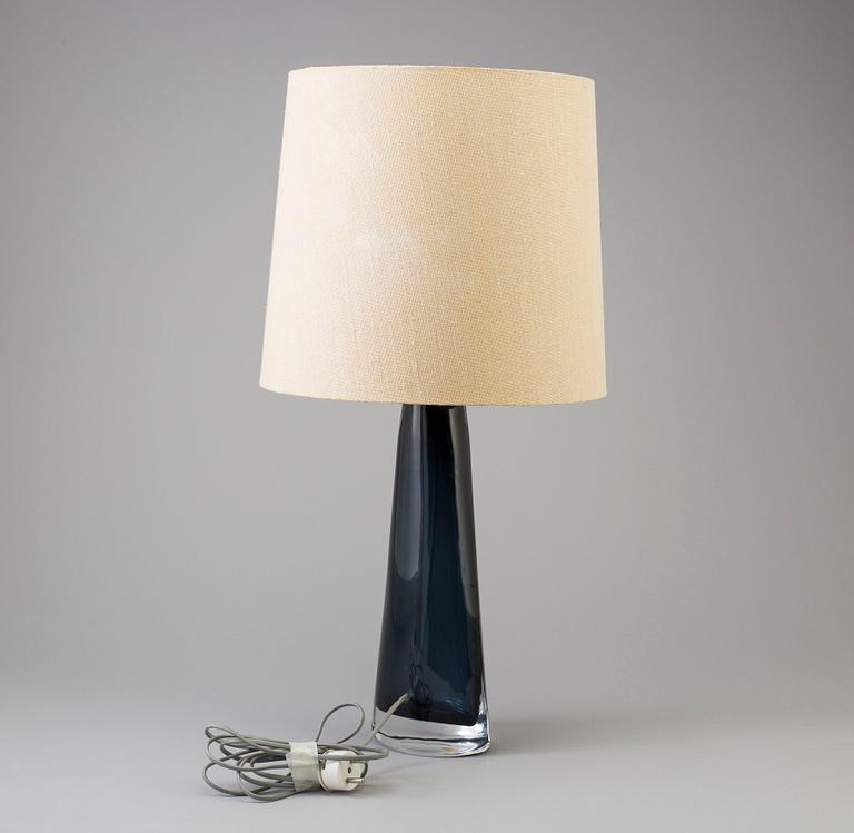 A 1960/1970's table lamp by Carl Fagerlund, Orrefors.