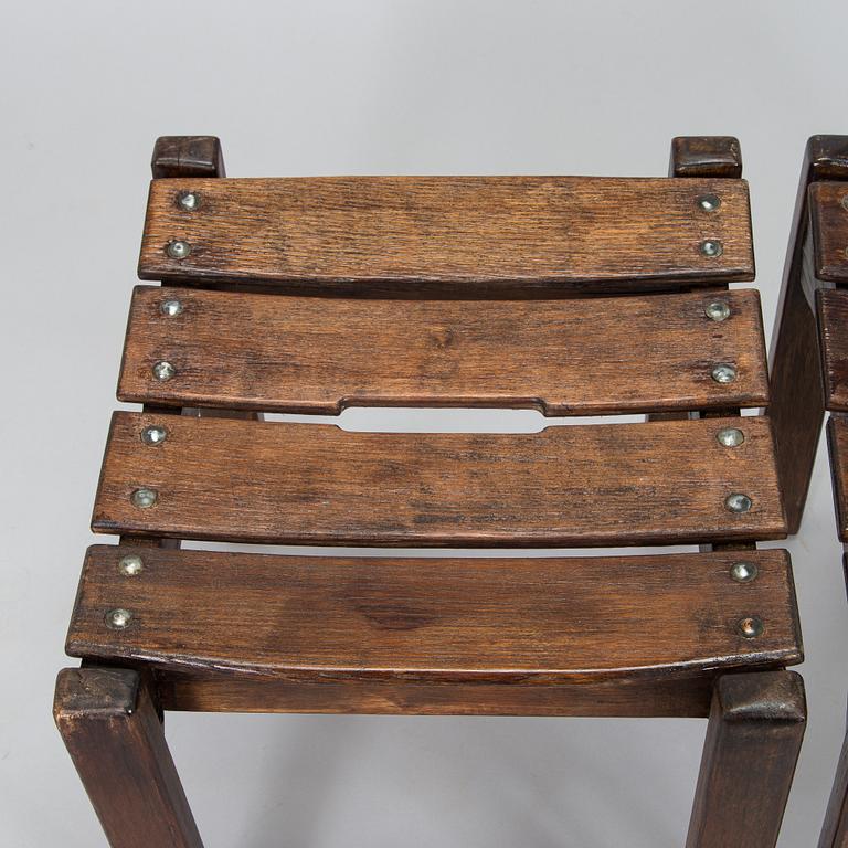 Reima and Raili Pietilä, A pair of stools. Designed in 1966.