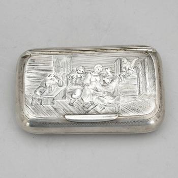 DOSA, silver, St Petersburg, 1881. Vikt ca 112 gram.