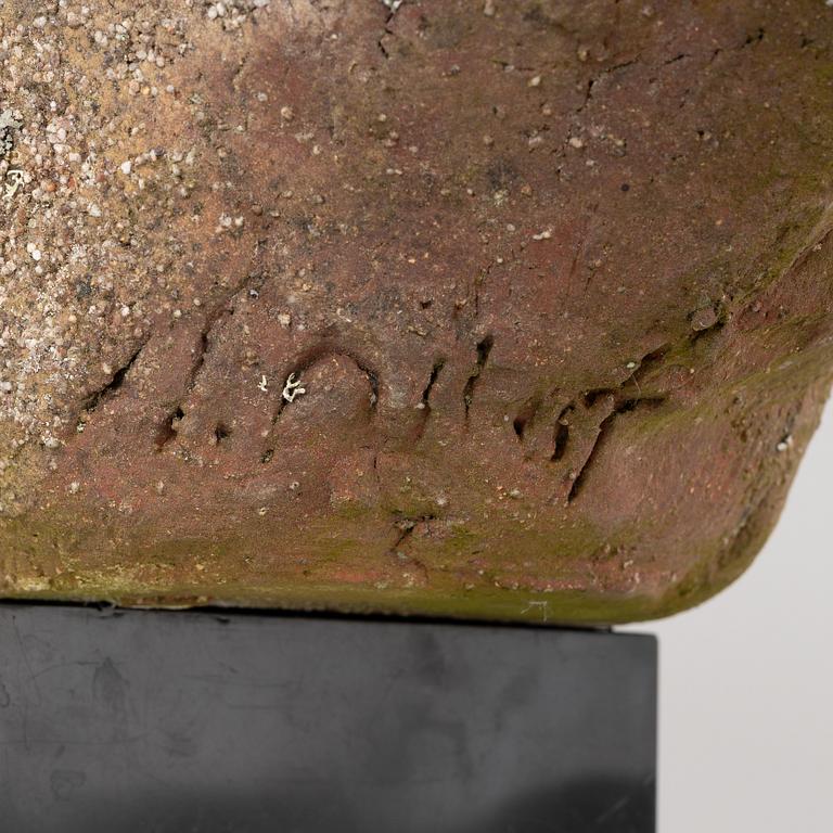 Henrik Allert, a stoneware sculpture, signed.