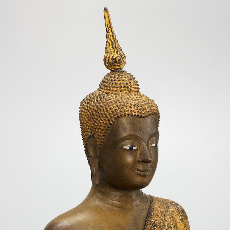 Budda, brons, Thailand, 1900-tal.