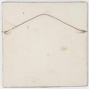 Lisa Larson, wall reliefs, 2 pieces, stoneware, Gustavsberg.