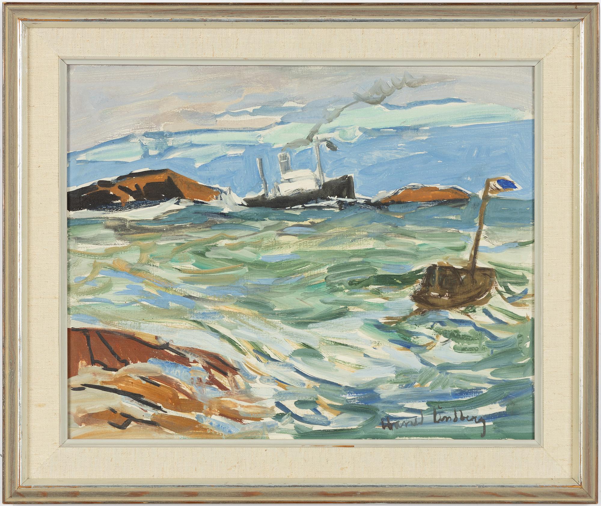 Harald Lindberg, "Höstdag, Simpnäs".