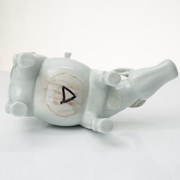 Figuriner, blanc de chine. Kina, 1900-tal.