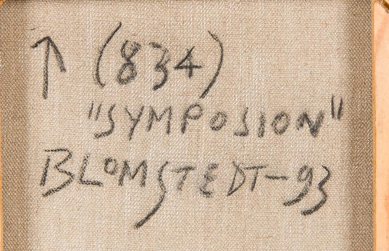 Juhana Blomstedt, from the series "Symposion".