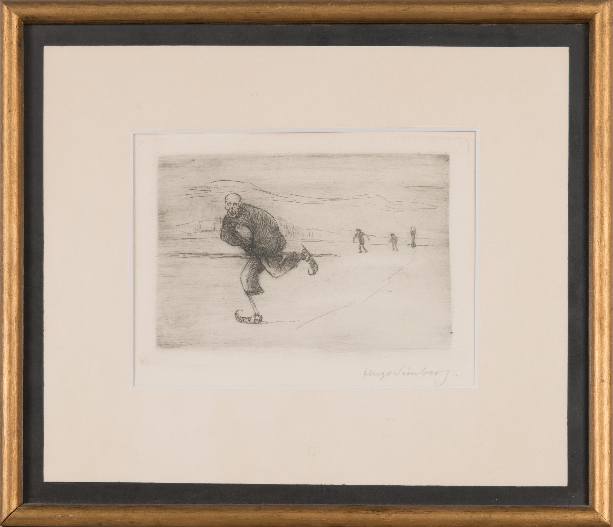 Hugo Simberg, The death on skates.