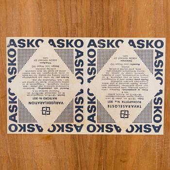 A 1960s 'Tectonia' dining table for Asko, Finland.