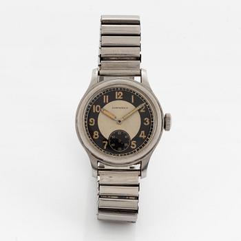 Longines, "Tre Tacche Radium Bulls Eye Dial", wristwatch, 32,5 mm.