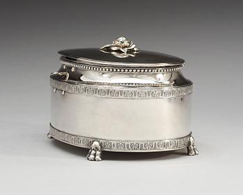 SOCKERSKRIN, av Abraham Hallard, Stockholm 1785. Gustavianskt.