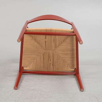 A set of  four "CH37" armchairs by Hans J Wegner for Carl Hansen & Søn, Denmark.