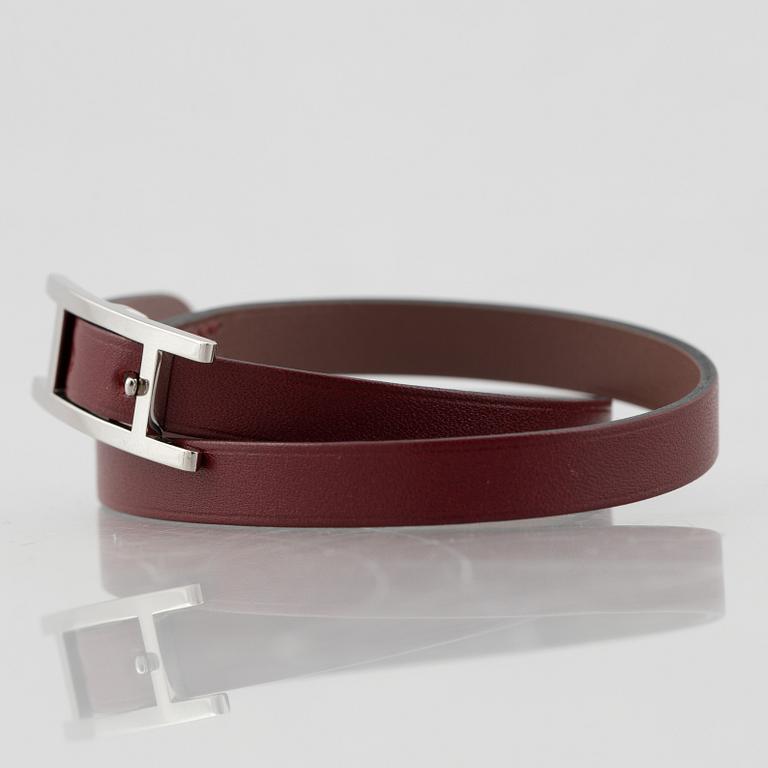Hermès, armband "Behapi Double Tour".