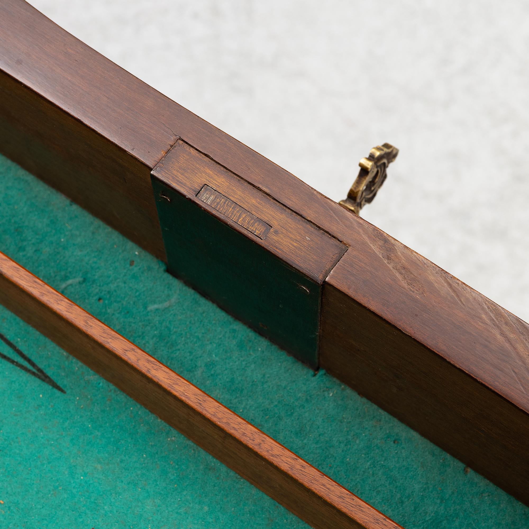 Game table, Louis XV style, circa 1900.