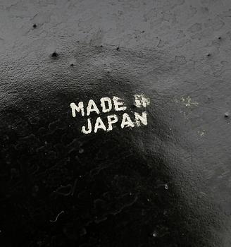 KABARET, porslin 7 delar, lackask, Japan, 1900-talets första hälft.