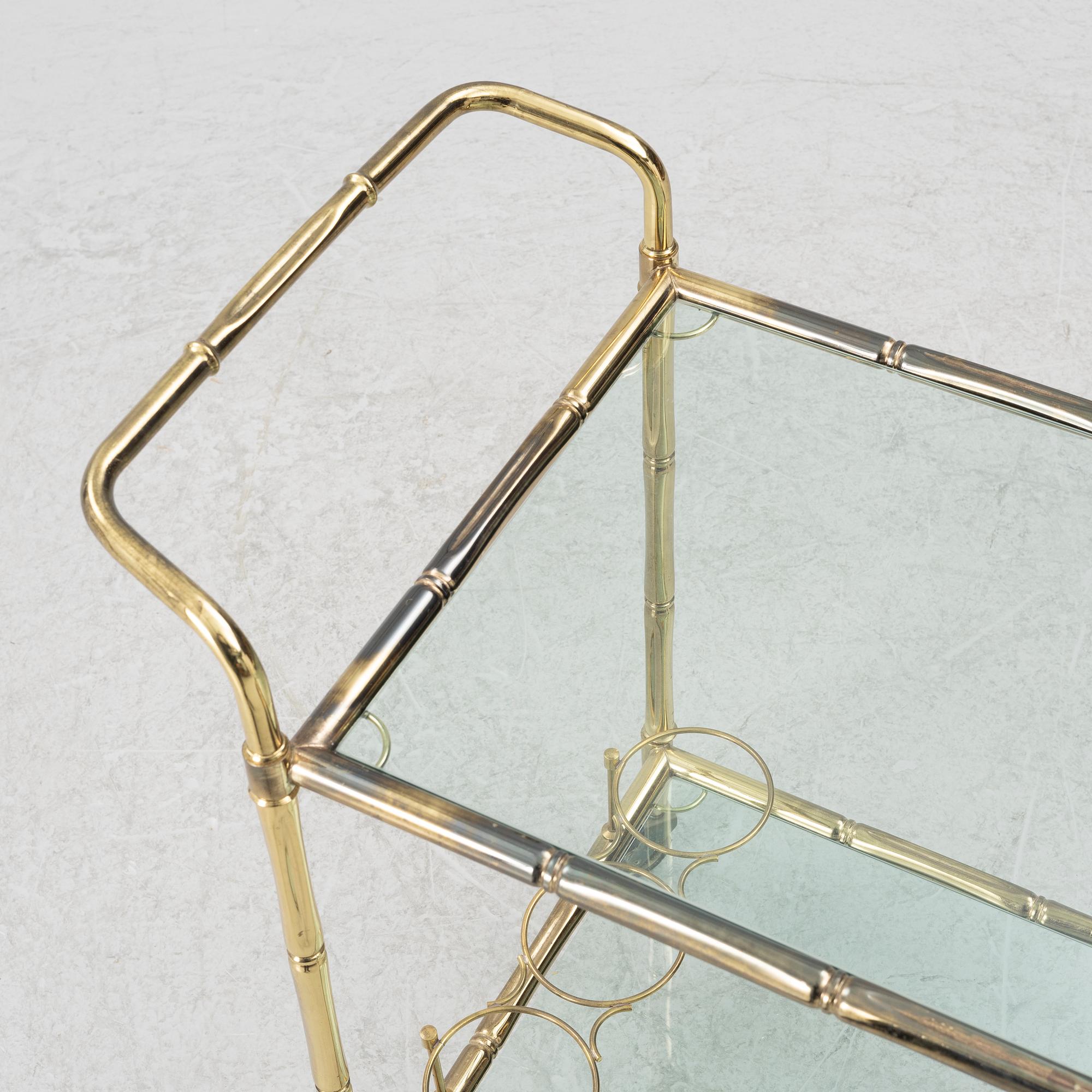 Serving cart, 1960s/70s.