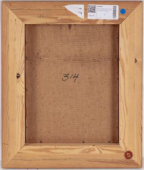 ERIK TRYGGELIN, oil on canvas laid down on masonite, signed E. Tryggelin and dated 10/4 1902.