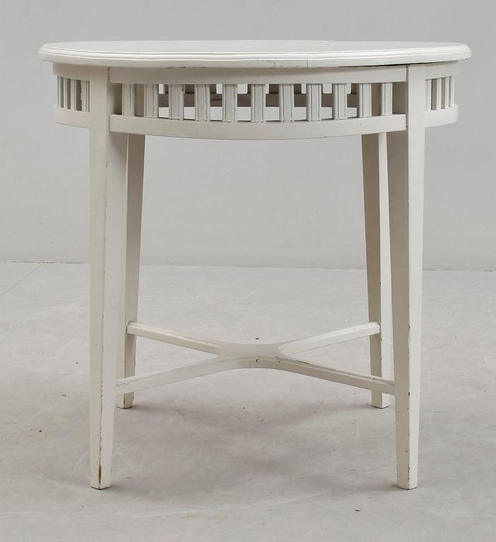 SALONGSBORD, gustaviansk stil, omkring 1900.