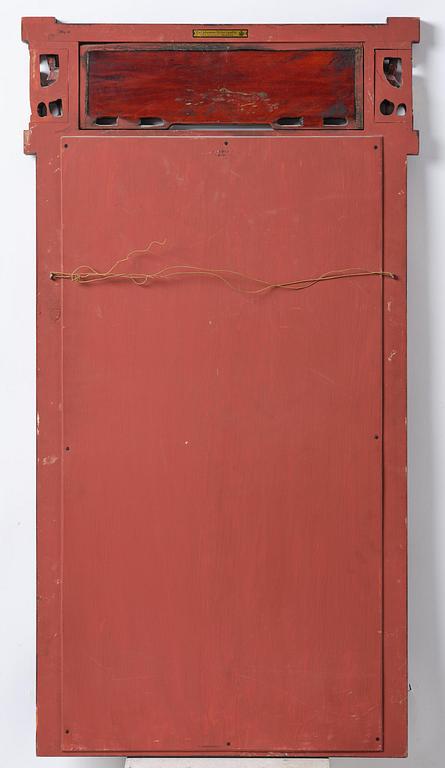 A mirror and chest of drawers from  Carl Johansons Möbleringsaffär, Stockholm, 1920's/30's.